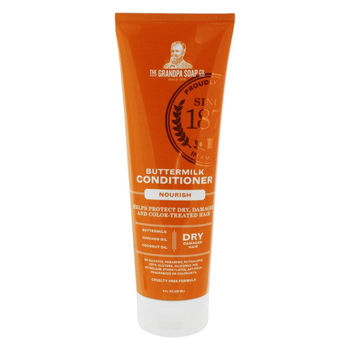 Grandpas Soap Co Nourish Conditioner, Buttermilk, 8 oz